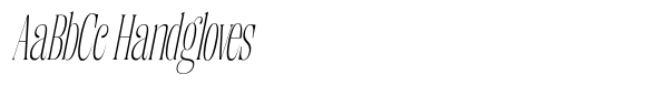 Enigera Extra Light Extra Condensed Italic image