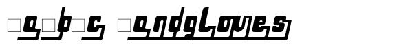 Haike Bold Bold Alt End Italic image