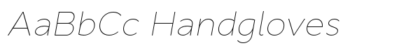 Cyntho Next Thin Italic image
