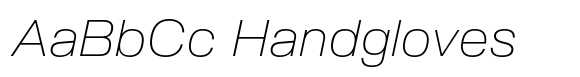 Slussen Extended Thin Italic image