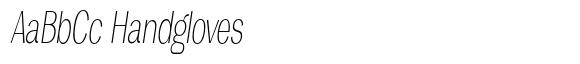 Degora Extra Light Extra Condensed Slant image