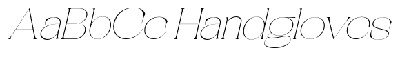 CKR Serif Thin Ultra Expanded Slanted image