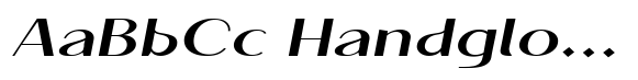Granvia Ultra Semi Bold Italic Ultra Expanded image