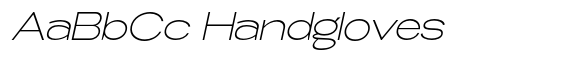 Elvara Sans Thin Ultra Expanded Italic image