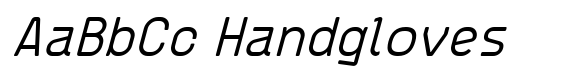 Konstructa Rounded Regular Italic image