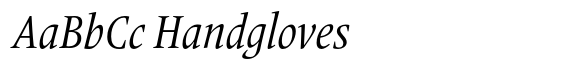Frutiger Serif Pro Condensed Italic image