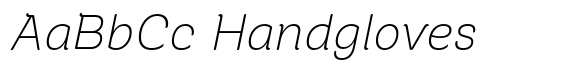 Paksa Extra Light Italic image