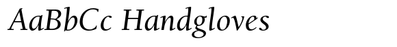 ITC Berkeley Old Style Pro Medium Italic image