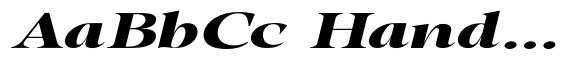 Gustian Bold Expanded Italic image