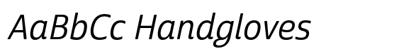 Cabrito Sans Medium Italic image