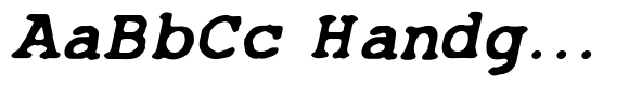 Andrew Typewriter Italic image