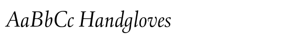 Cattigan Light Italic image