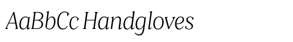 Clarinette Light Italic image