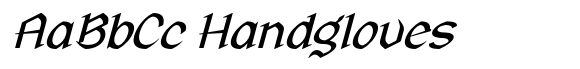 Vinicius Regular Italic font sample