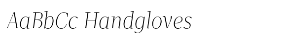 Velino Headline Thin Italic image