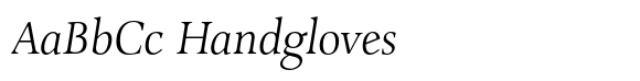 Combi Serif Light Oblique image