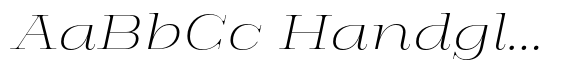 Thawilak Serif Extra Light Italic image
