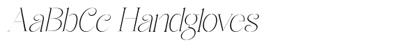 Glagter Stencil Thin Expanded Slant image