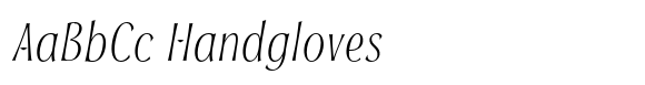 Soprani Extended Thin Italic image