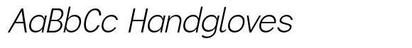Flova Light Italic image
