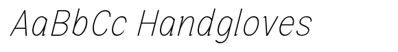 Zendory Thin Narrow Italic image