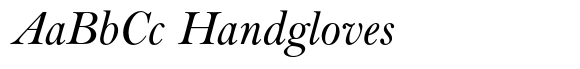 Bell Std Italic image