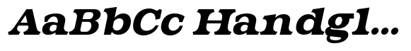Vellmique Extra Bold Ult Exp Italic image
