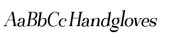 Bekinder Italic font sample