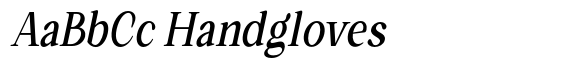 Romantic Editorial Semi Bold Condensed Slanted image