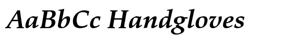 Palatino eText Bold Italic image