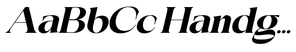 CKR Serif Black Extra Expanded Slanted image