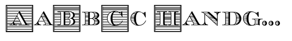 Chevalier Pro Initials image