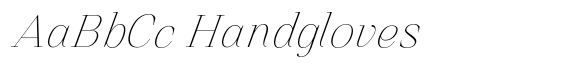 Finico Thin Italic image