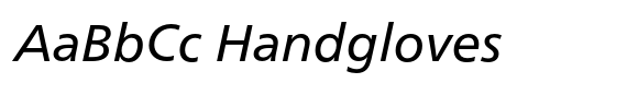 Neue Frutiger Hebrew Italic image