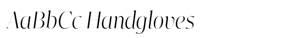 Vinco Display Light Italic font sample