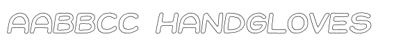 Jellybon Wax Outline Italic image