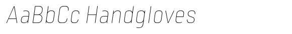 Tomkin Condense Thin Italic image