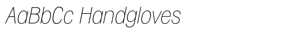 K73 Hogan Grotesk Thin Italic image