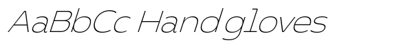 Blanc Groove Thin Italic image