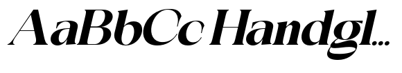 CKR Serif Black Expanded Slanted image