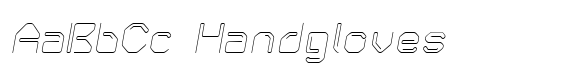 Kneeon Light Italic font sample