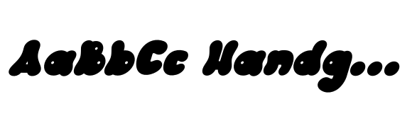 Bubble Guts Italic image