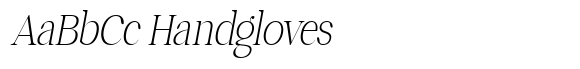 Gaslighter ExtraLight SemiCondensed Italic image