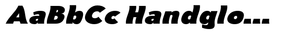 Aukim II Shape Extra Black Wide Italic image