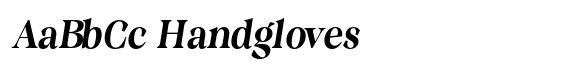 Quirlone Semi Bold Condensed Italic image