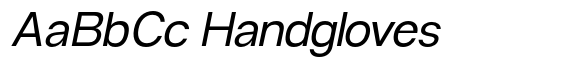 Racleys Italic image