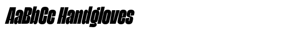Spanik ExtraBlack Condensed Italic image