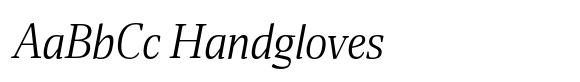 Miragem Book Italic image
