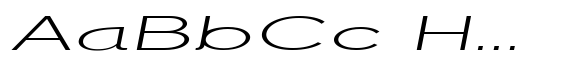 Montriv Thin Expanded Italic Min image