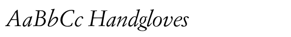 Garamond Simoncini SB Roman Italic image